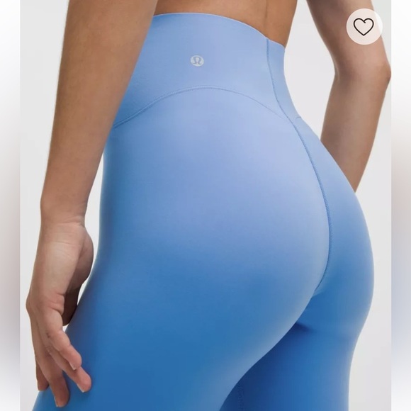 NWT Lululemon Women’s Glow Up HR Tight Leggings 2 BLUE - Picture 5 of 7